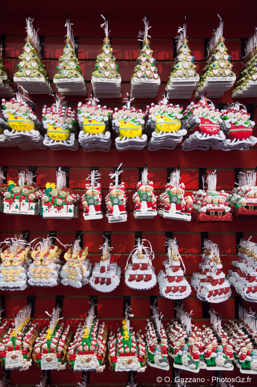 Décoration de Noel dans une boutique à NYC